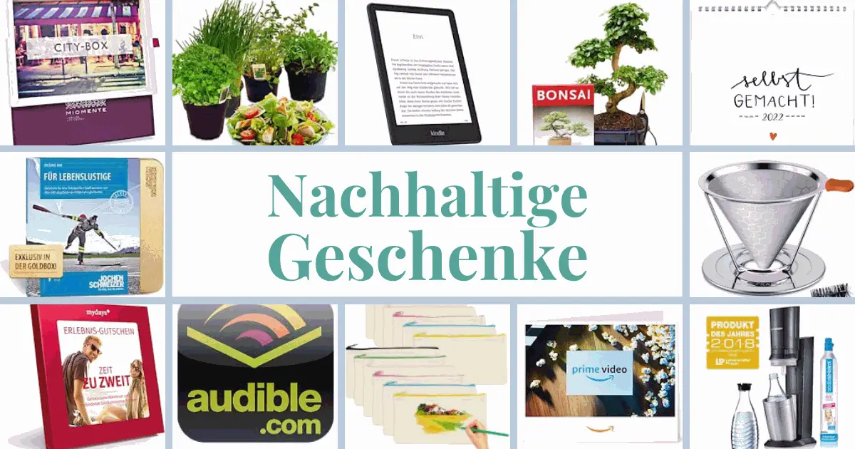 23 nachhaltige Geschenke für Umweltbewusste - ohne Greenwashing